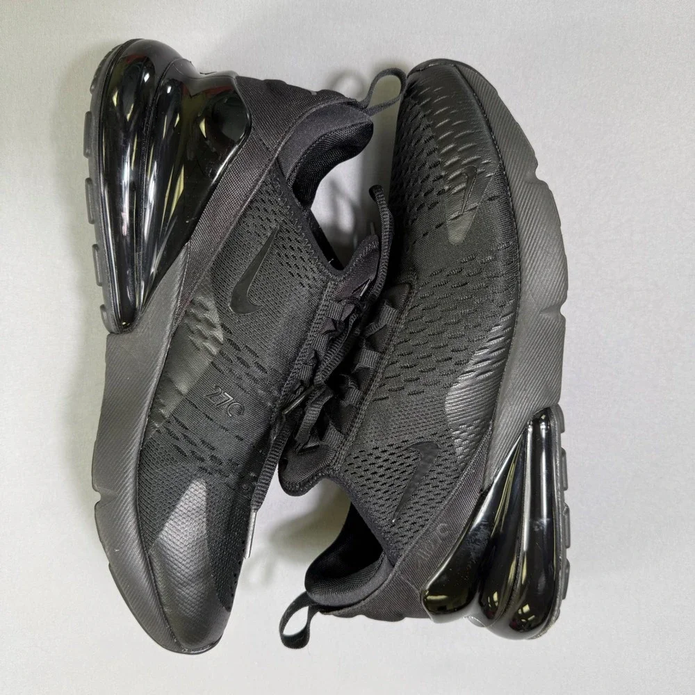 Nike Air Max 270 Sneakers Black Triple Black AH6789-006 Running Shoes